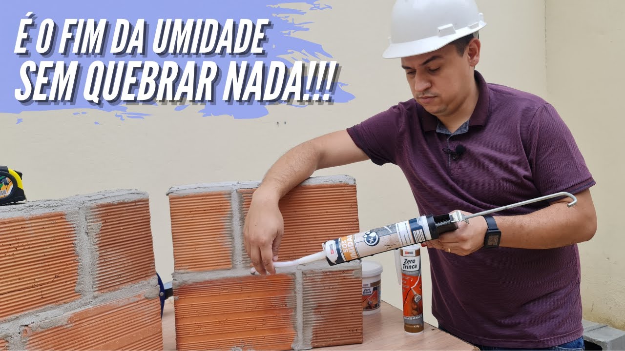 Como resolver UMIDADE ascendente por capilaridade SEM QUEBRAR