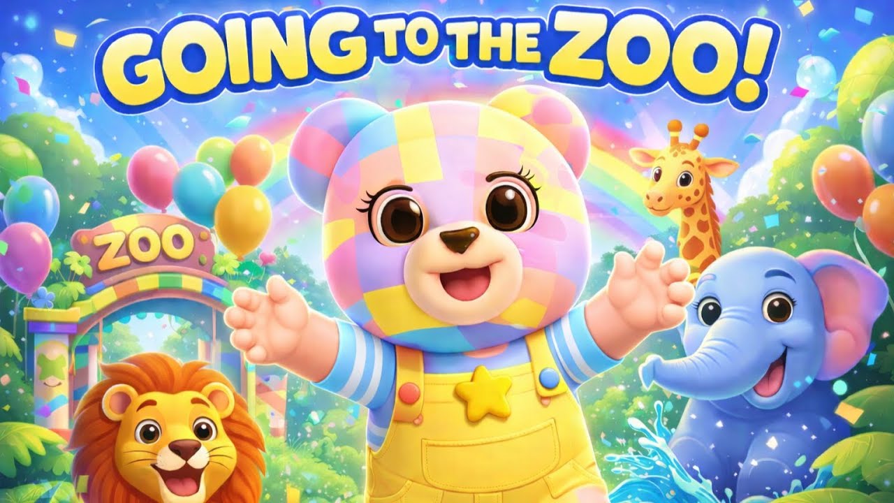Going to the Zoo with MIMI 🦁🦒 Fun Animal Songs for Kids | Learn & Sing!