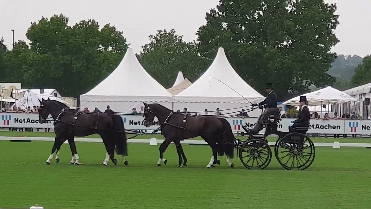 Das Dressurprogramm von Boyd Exell am CHIO Aachen 2023