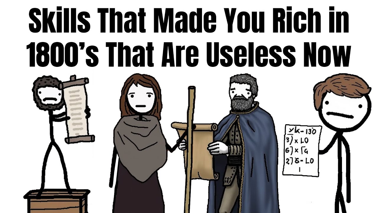 Skills That Made You Rich in 1800 That Are Useless Now