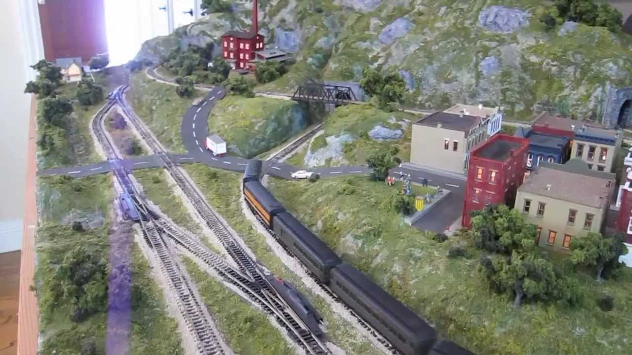 Jackson Family N-Scale Model Train Layout