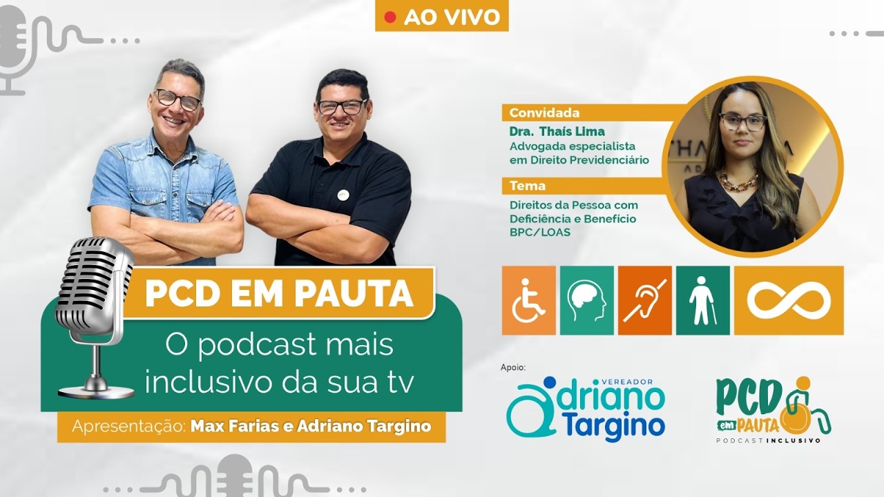 PCD EM PAUTA - ENTREVISTA: THAÍS LIMA | TV OOPS - 10/MAR/26