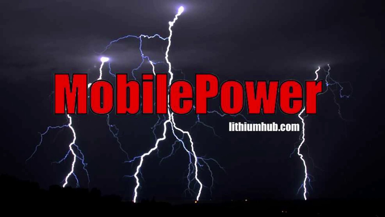 MobilePower power bank camping trip