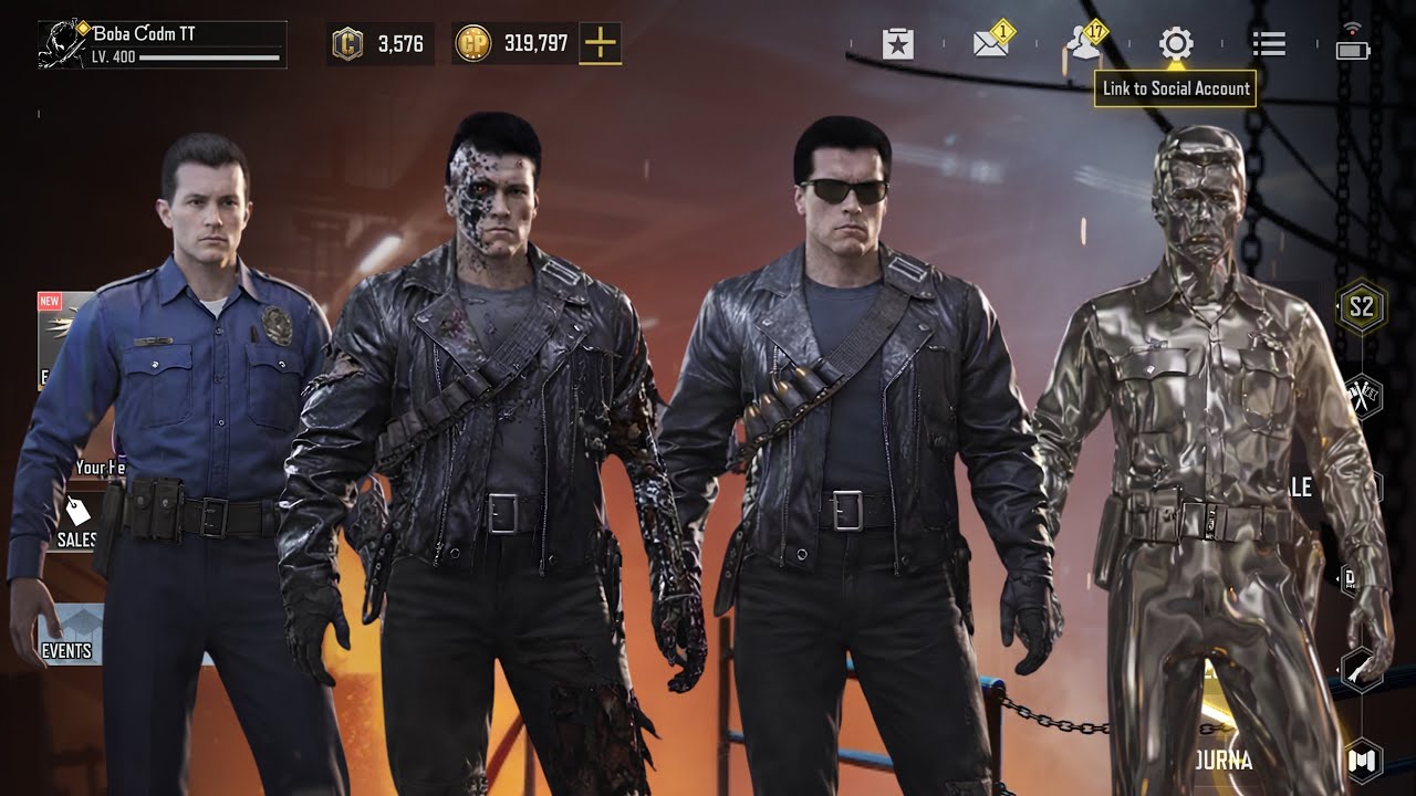 Buying Terminator Collab draw on codm 4k🔥