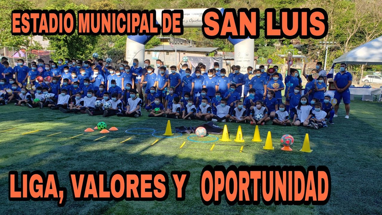 INAUGURACIÓN DE ESCUELA MUNICIPAL DE FÚTBOL LA LIGA, VALORES Y OPORTUNIDAD EN MEANGUERA MORAZÁN