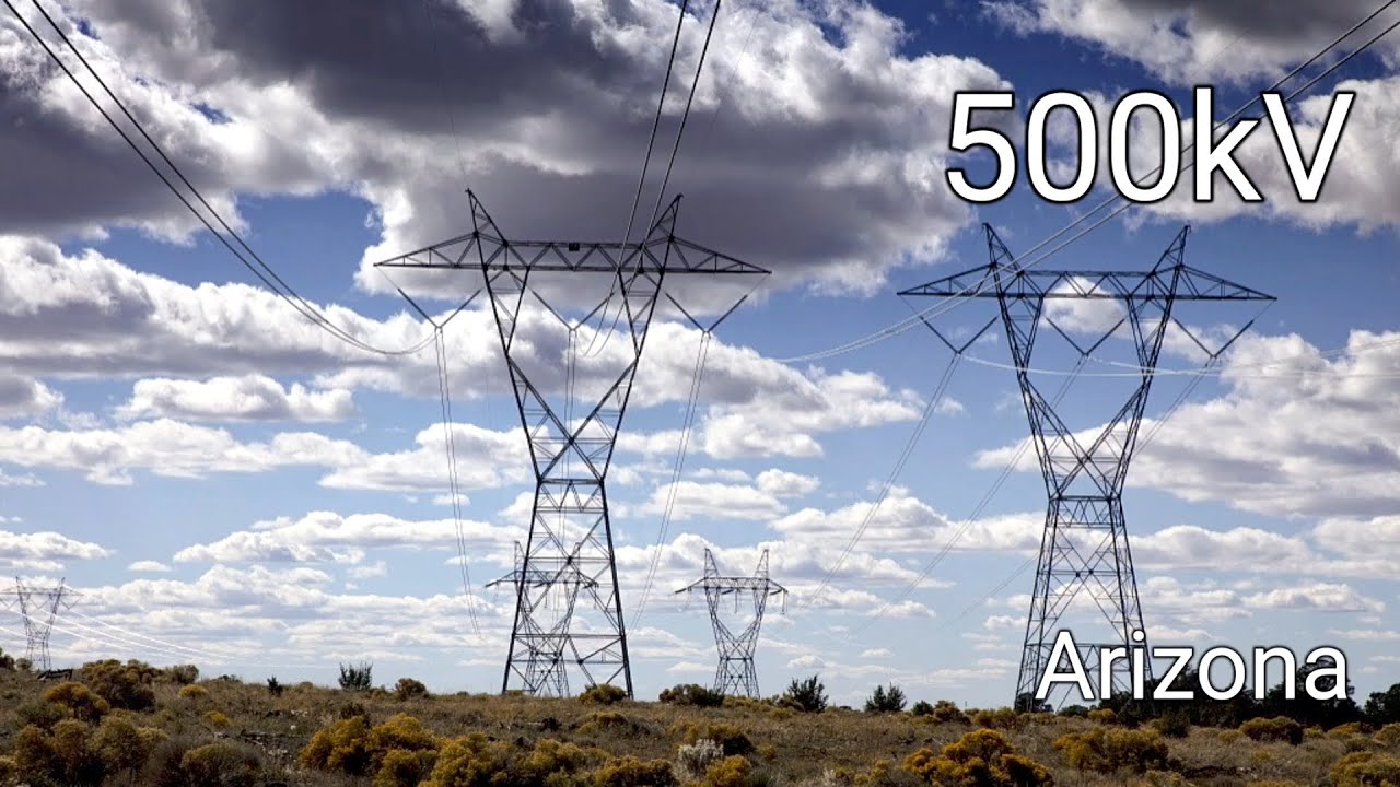500kV transmission lines in Arizona, United States 🇺🇸