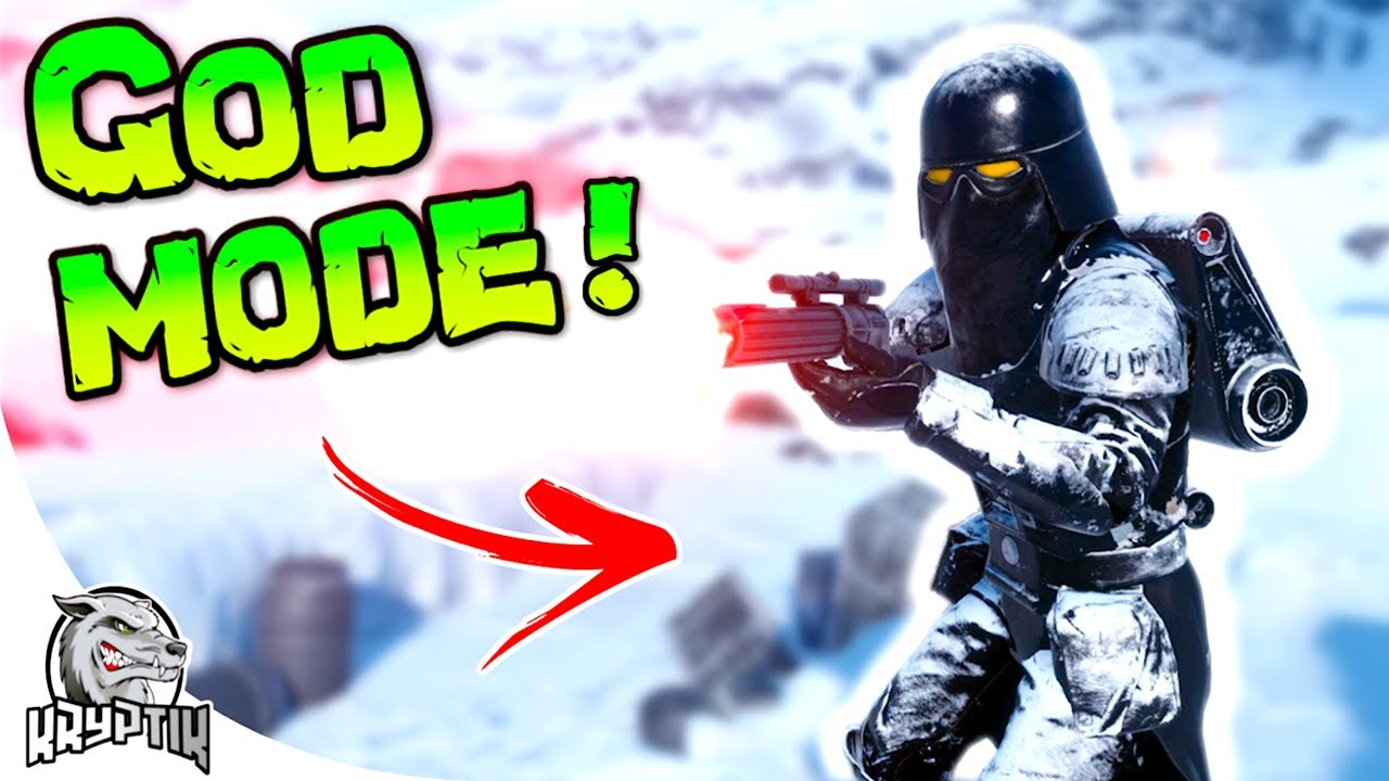 GOD MODE! CRAZY BLASTER MOD! - Star Wars Battlefront