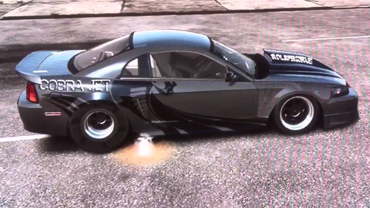 Mustang Cobra From Hell 1300hp Wheelie
