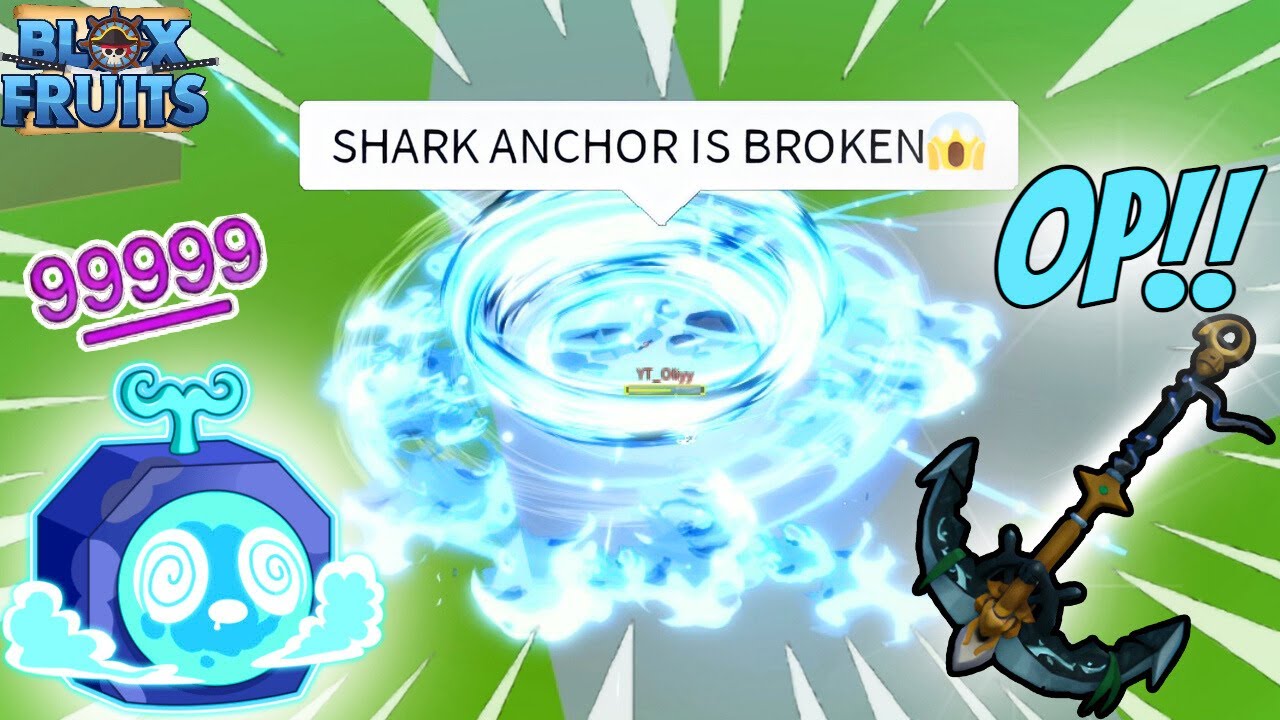 BOUNTY HUNTING WITH THIS 30M BROKEN SHARK ANCHOR + PORTAL ONESHOT COMBO!!😨🌊| Best Anchor Combo??🤔
