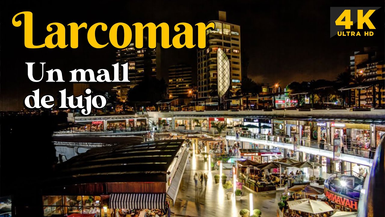 Larcomar, un mall lujoso frente al mar