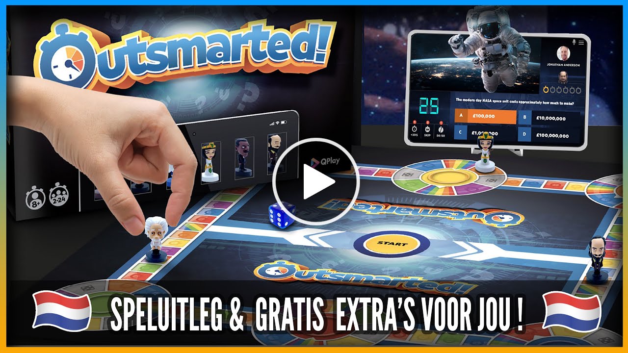 OUTSMARTED COMPLETE SPELUITLEG + GRATIS EXTRA'S VOOR HET LEUKSTE INTERACTIVE BORDSPEL !  - #563