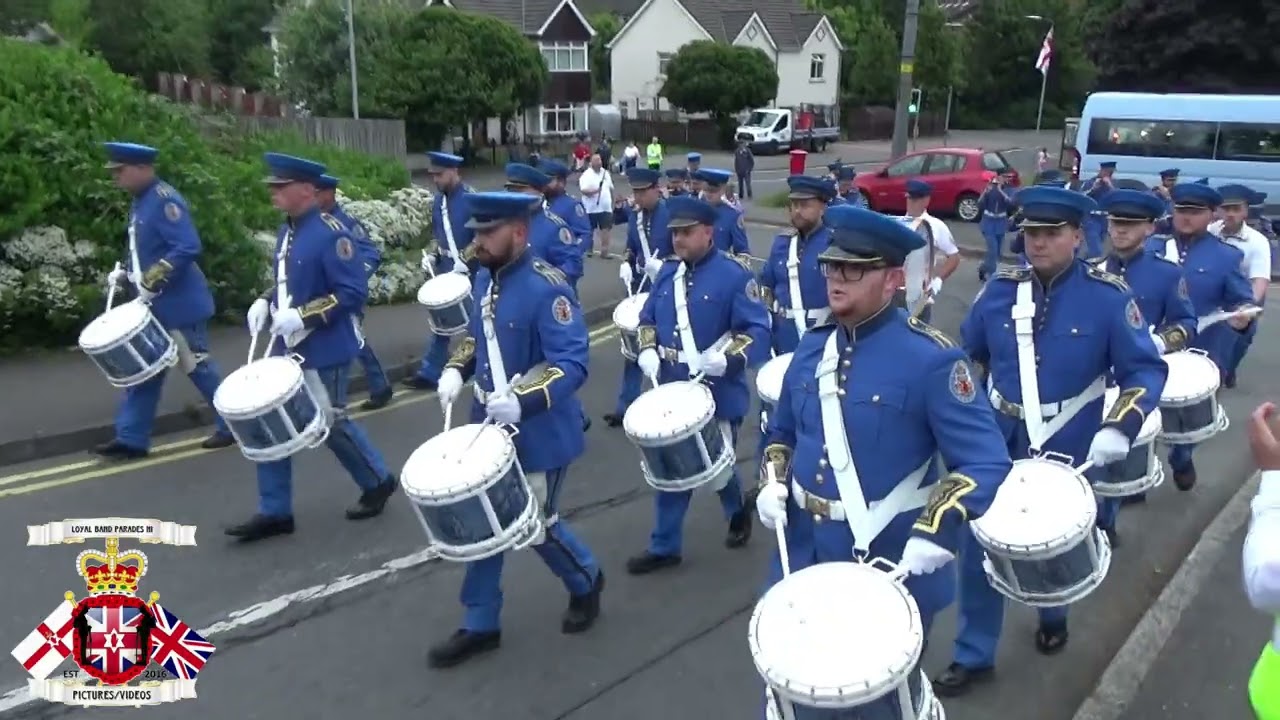 Armagh True Blues FB @ Ballynahinch Protestant Boys FB 25th Anniversary Parade 2025