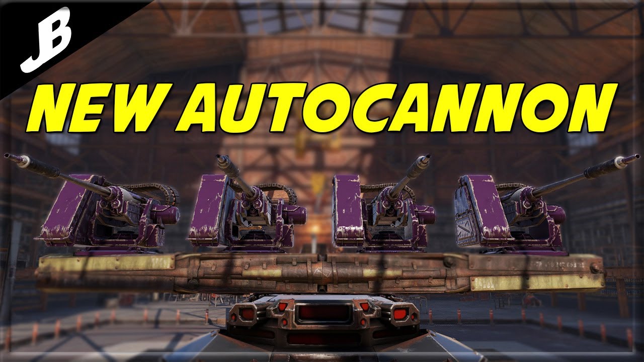 NEW AUTOCANNON  AC64 Joule Weapon test and Gameplay - Crossout