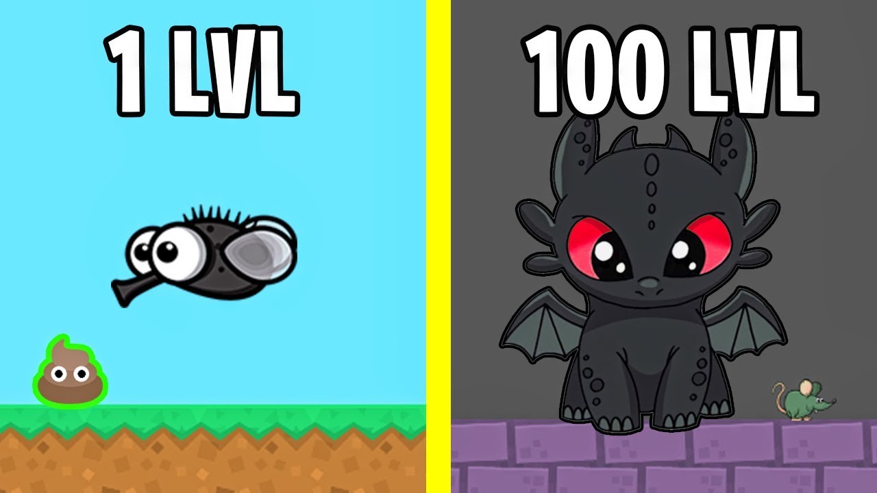 Эволюция Животных! FlyOrDie.io