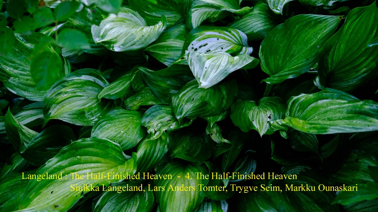 Langeland : The Half Finished Heaven - 4. The Half Finished Heaven