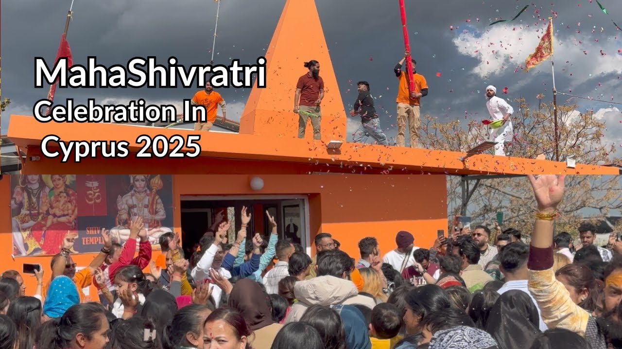 Mahashivratri 2025 in Cyprus 4k | Lord Shiva