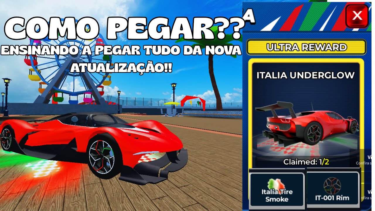 ensinando a COMO PEGAR os novos itens da NOVA ATUALIZAÇÂO ITALIA!! no CAR DEALERSHIP TYCOON