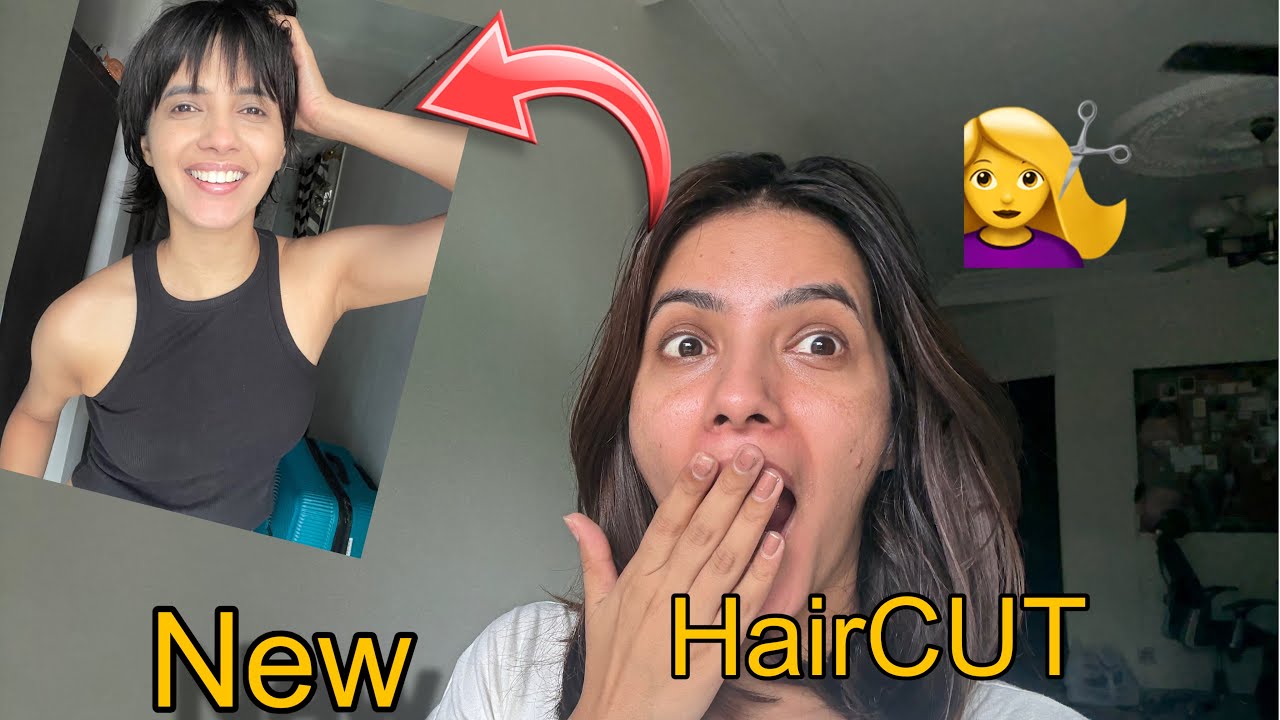 Hair cut time 💇‍♀️|| vlog||