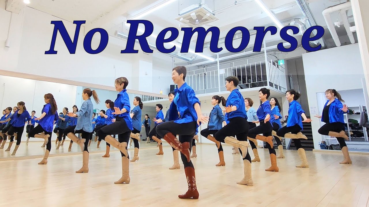 No Remorse LINEDANCE/토동 신촌 10~12시/Choreo:Simon Ward, Niels Poulsen/중급라인댄스/라인댄스배우는곳 010-5469-9632 민정희