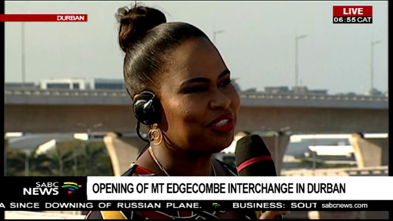 Sanral's Skhumbuzo Macozoma on Mt Edgecombe Interchange in Durban