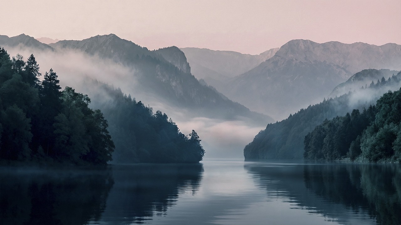 Misty Forest Lake | Discover Inner Harmony and Peace