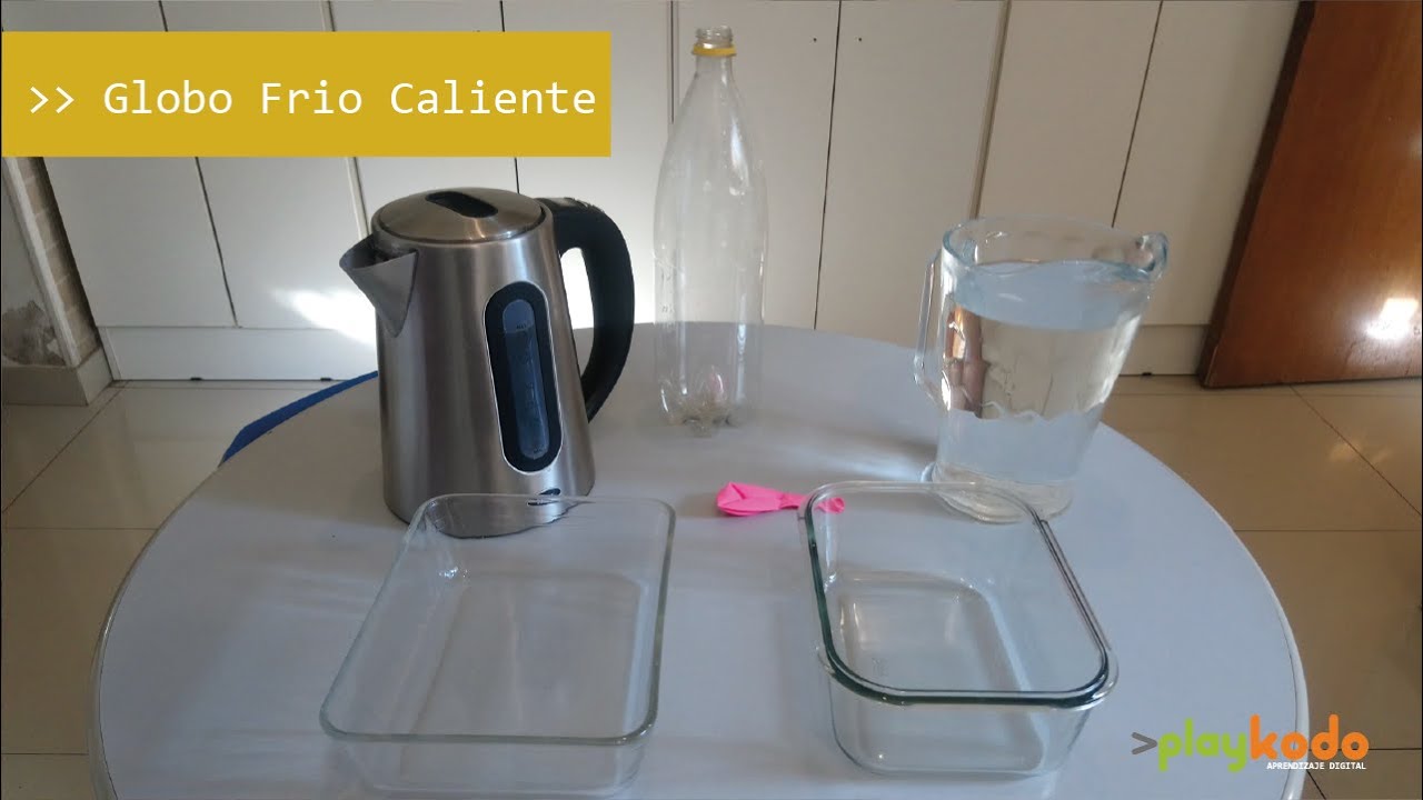 GLOBO FRÍO CALIENTE - ACTIVIDAD STEM - STEAM - TIC'S- APRENDER JUGANDO - EXPERIMENTOS NIÑOS