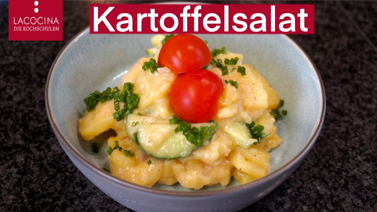 Schwäbischer Kartoffelsalat- perfekte Beilage zum Grillen- einfaches, schnelles Rezept| La Cocina