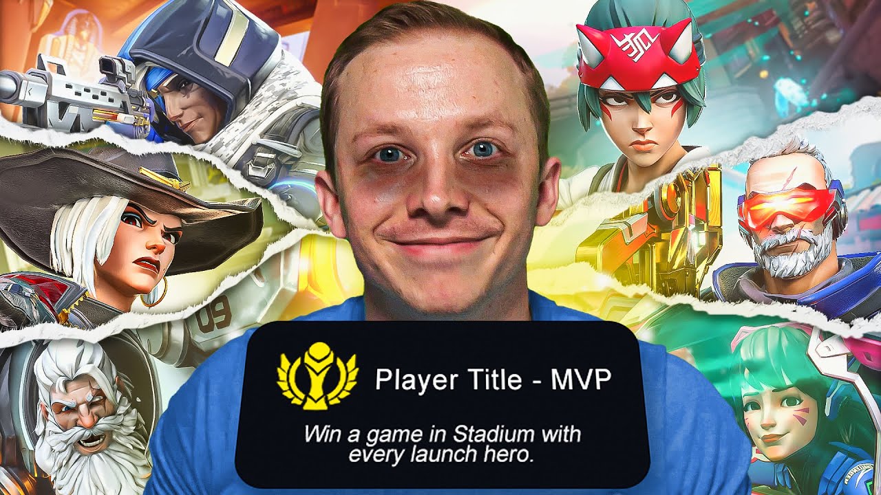 I Won With EVERY HERO in Overwatch Stadium