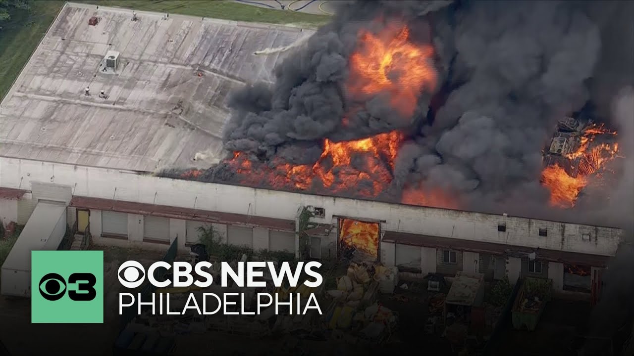 4-alarm fire ravages Superior Play Systems in West Norriton, Montgomery County