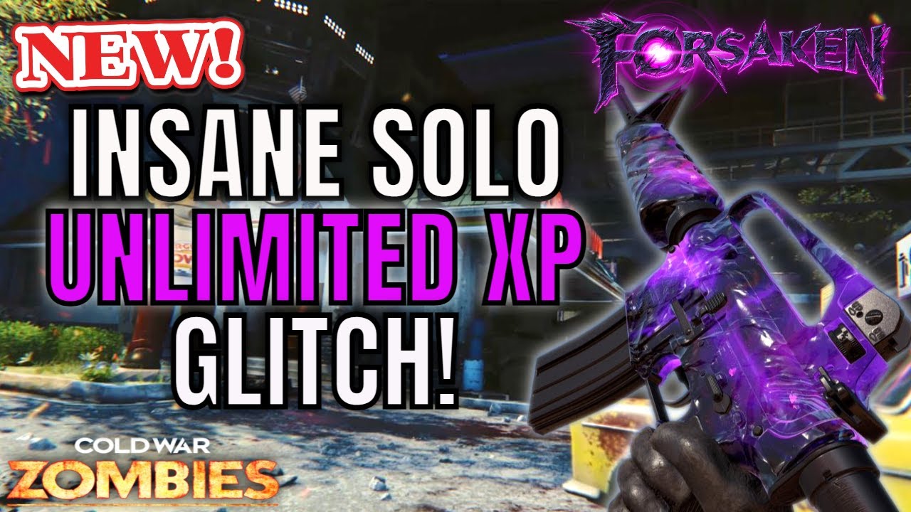 *NEW* Cold War Zombies: INSANE SOLO UNLIMITED XP GLITCH! (Forsaken)