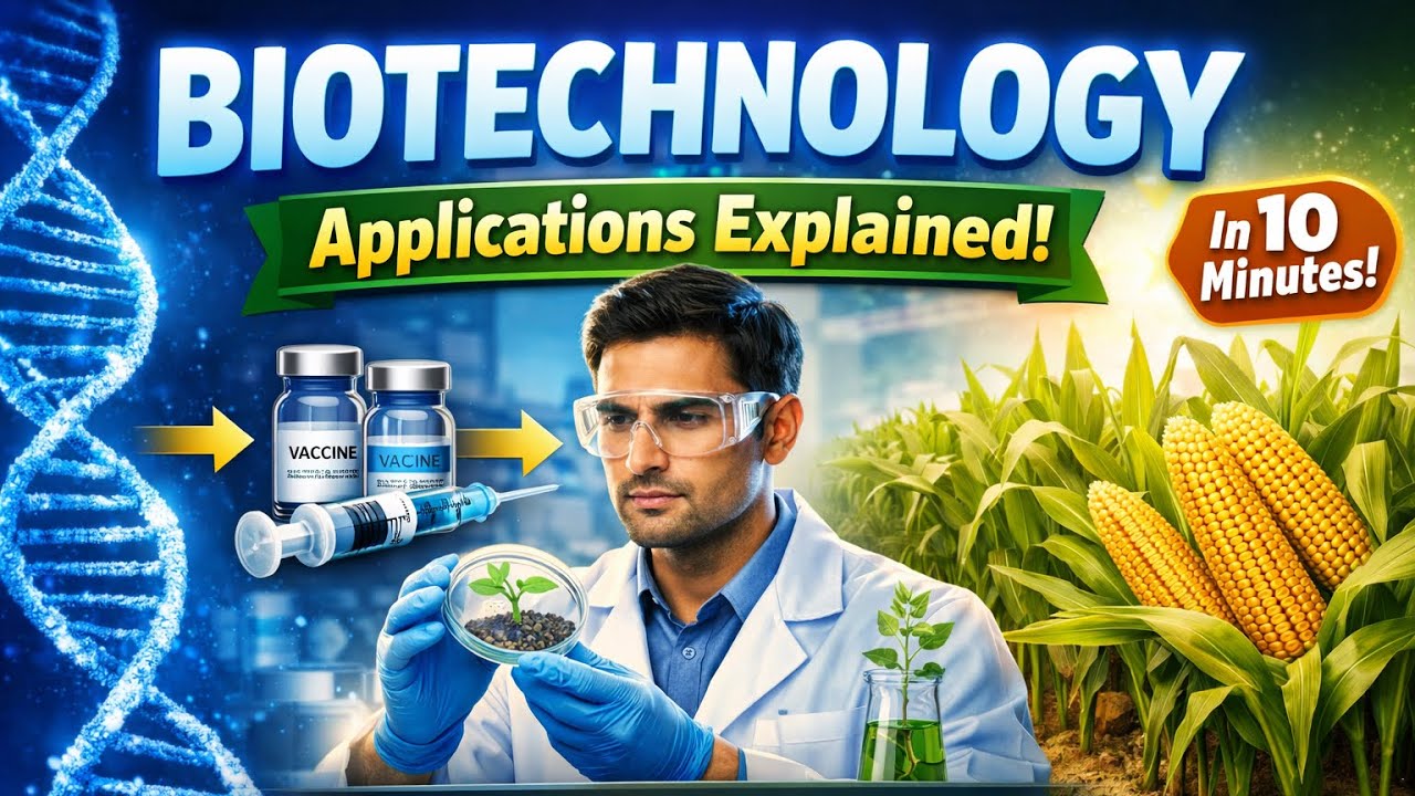 “Biotechnology: Changing life at the molecular level.”
