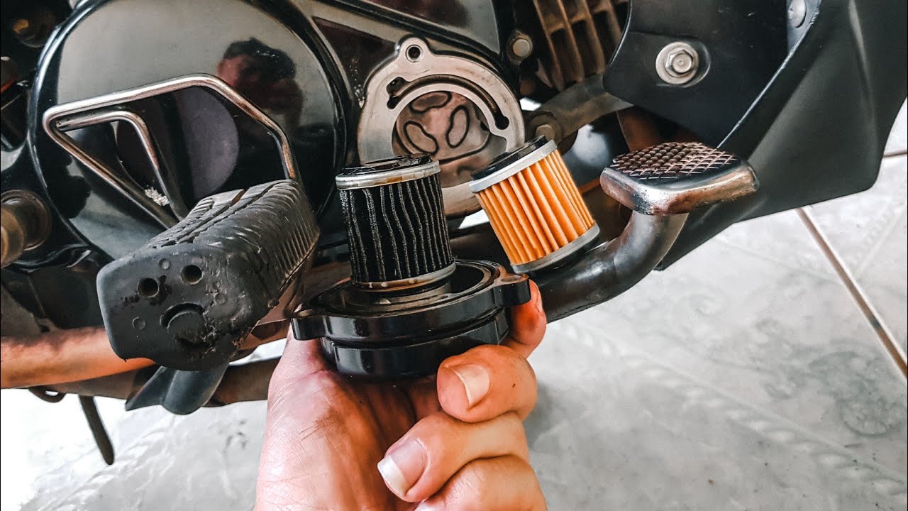 APRENDA COMO FAZER A TROCA DO FILTRO DE ÓLEO DA CRYPTON 115