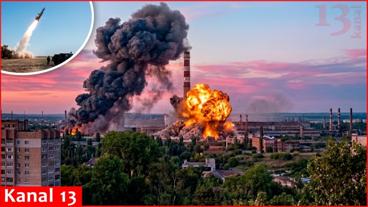 Украина нанесла удар ракетами Flamingo по заводу по производству систем &laquo;Искандер&raquo; и &laquo;Тополь&raquo; в В...