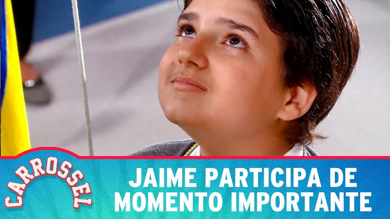 Jaime é o escolhido para participar da cerimônia da bandeira na Escola Mundial | Carrossel 2022