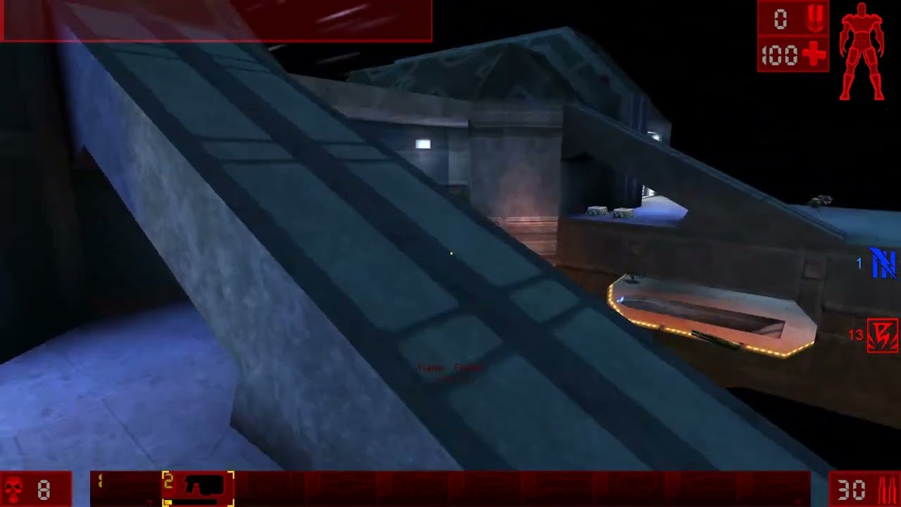 UT99 | Hyperblast | 6 Player Team Deathmatch | Better map! #494
