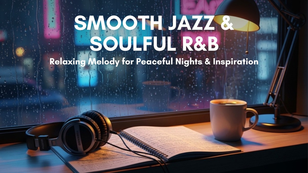 Smooth Jazz & Soulful R&B 🌙 Relaxing Music for Peaceful Nights