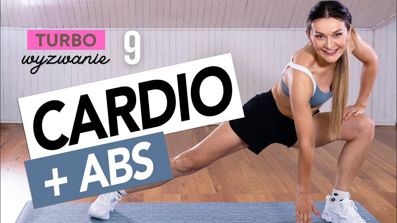 TURBO WYZWANIE 9: Cardio + Mocny Brzuch 🔥 Monika Kołakowska