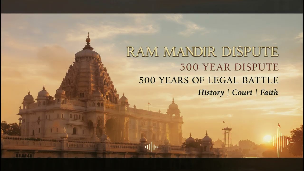 Ram Mandir Case Explained | 500 Years of History, Faith & Courtroom Drama (Audio Book)