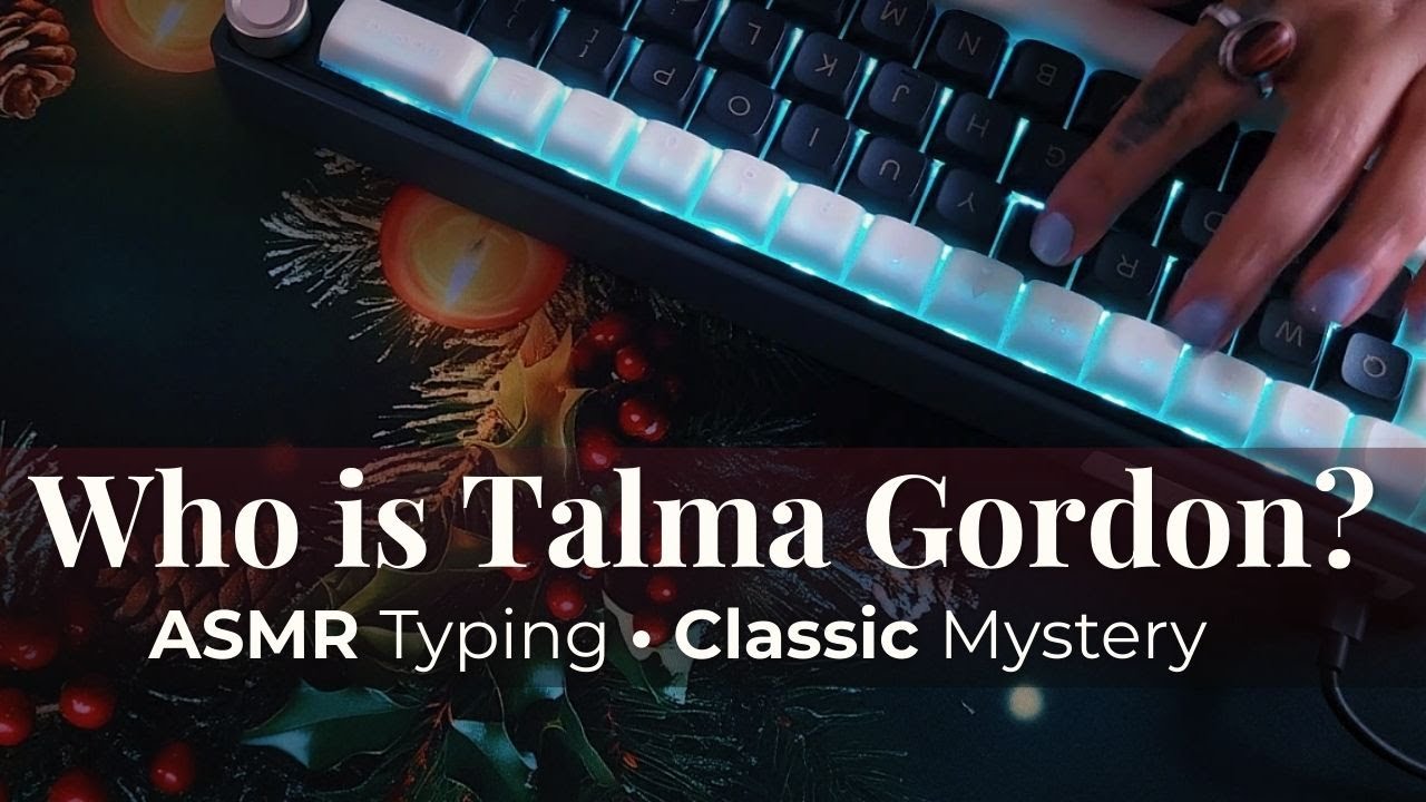 ASMR Typing | Pauline Hopkins 