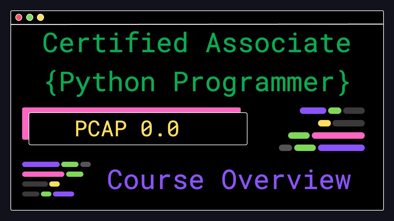 PCAP 0.0 - Введение в курс - Сертифицированный программист Python уровня Associate