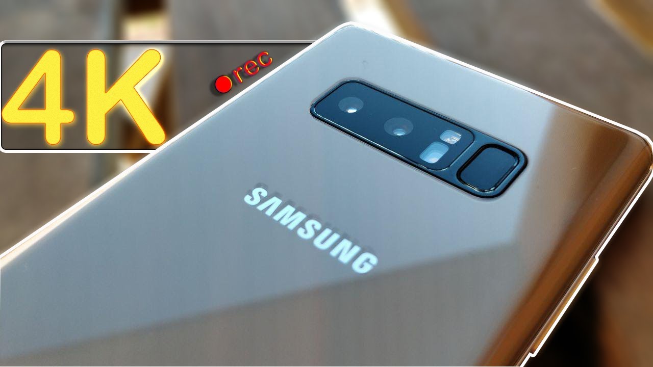 TEST 4K de vídeo en el NOTE 8 de Samsung ¿La mejor cámara ANDROID?