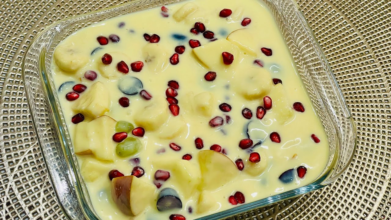 Ramzan Special Fruit Custard | रमज़ान स्पेशल फ्रूट कस्टर्ड | Iftar Special Creamy Fruit Dessert