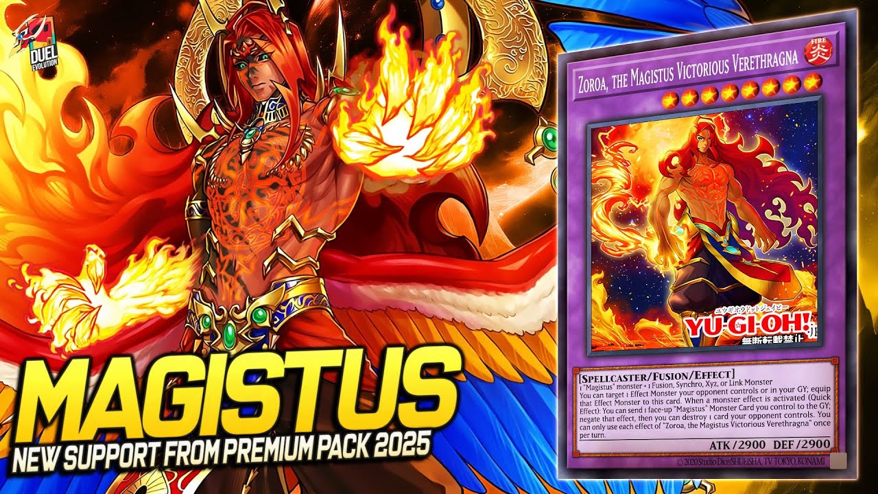 Deck Magistus Post Premium Pack 2025| MDPRO3 | Replays 🎮 + Decklist ✔️