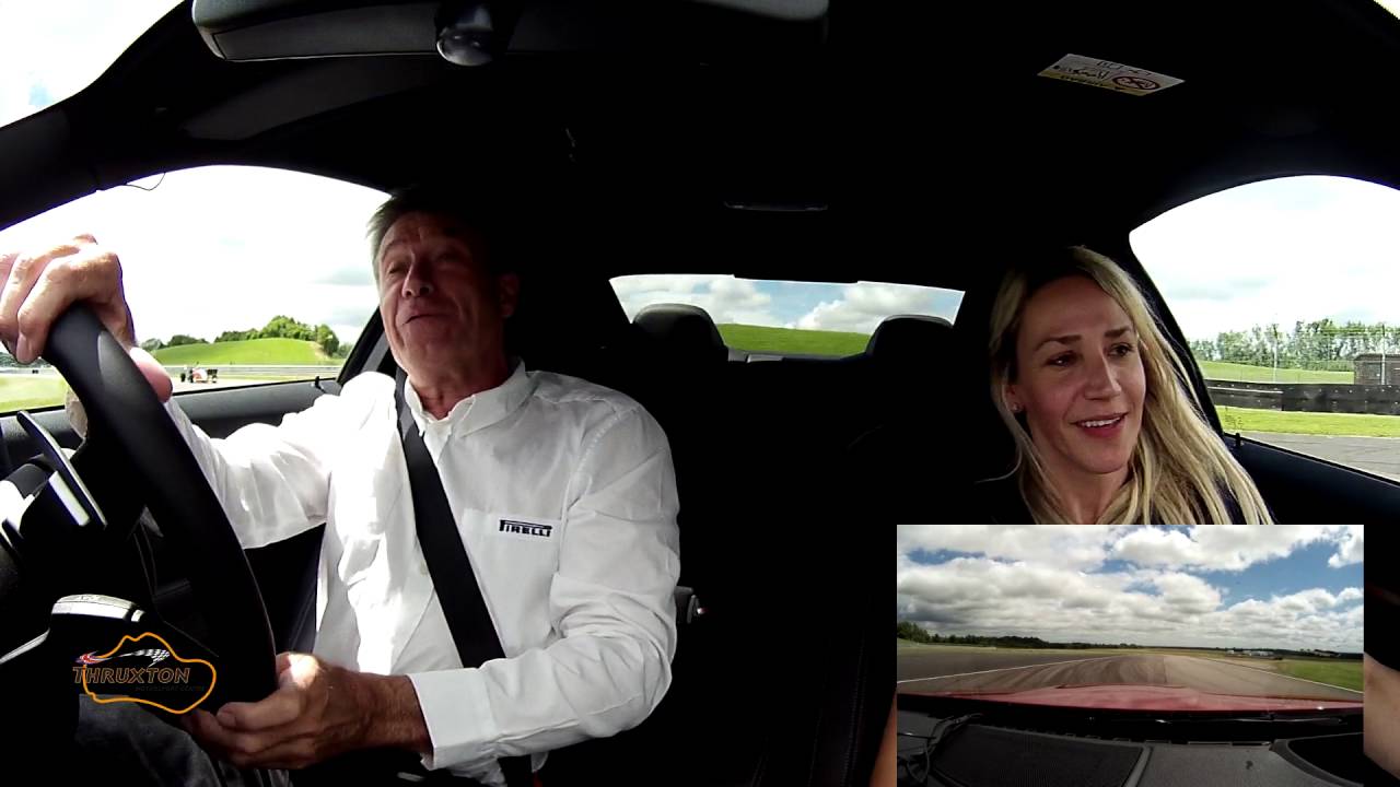 Petra's hot laps with Tiff Needell BMW M4