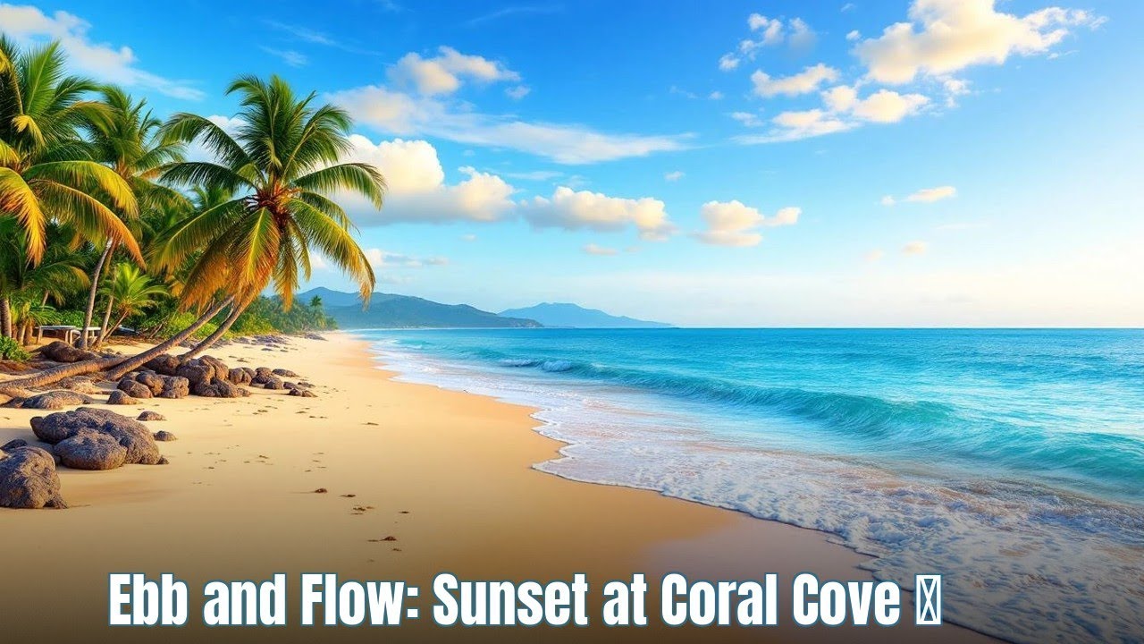 Ebb and Flow: Sunset at Coral Cove 🌅