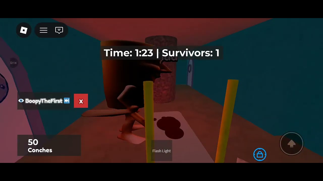 Playing whit the owner in survive the bob