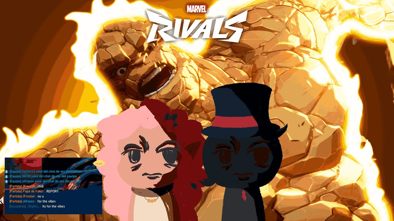 MARVEL RIVALS pero jugando FOR THE VIBES