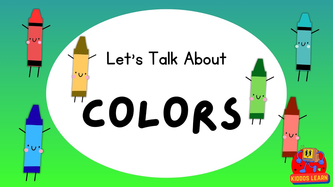 Learn Colors for Kids 🌈 | Colors Song & Fun Animation for Toddlers