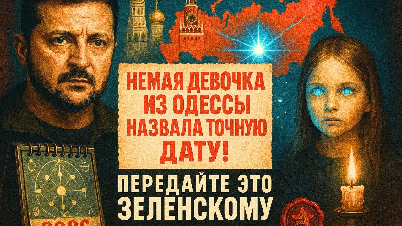 ЭТО МЕНЯЕТ ВСЁ! Немая девочка из Одессы предупредила Украину о Зеленском!