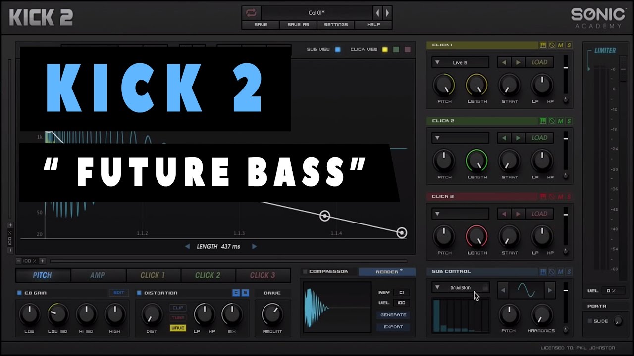 Cómo hacer 1 Kick Profesional de Future Bass - Tutorial